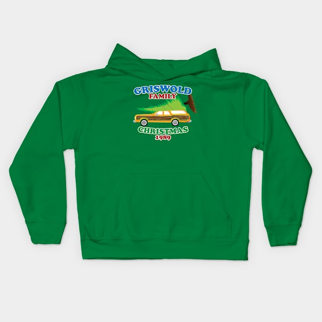 Griswold Family Christmas Kids Hoodie by Christ_Mas0